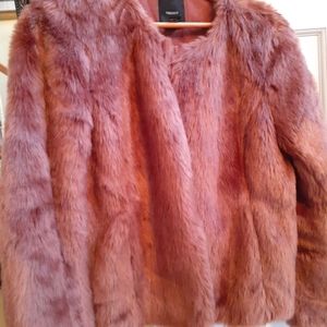 Faux Hip Length Fur